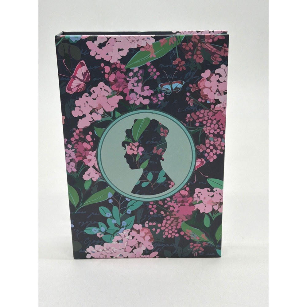 Bridgerton Izzy & Liv 7-Piece Writing Set Floral Folio Notepad Pen Netflix NEW
